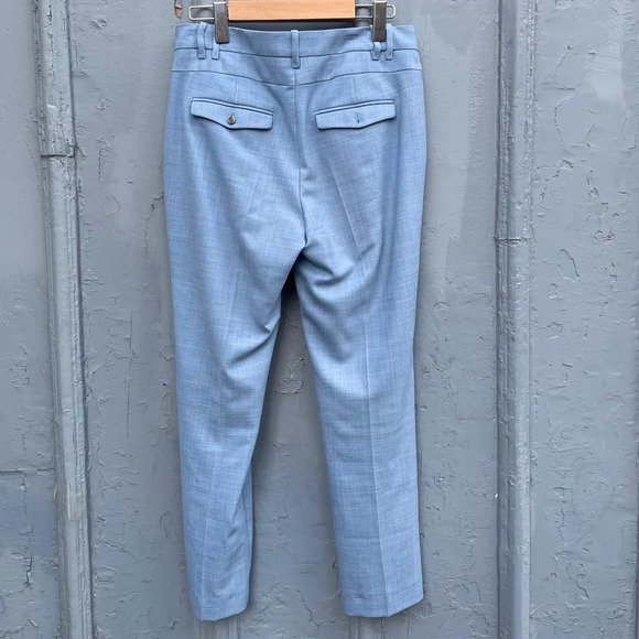 Marc Cain Blue Wool Blend Crop Trousers, size “N2” (US6) - Picture 6 of 11